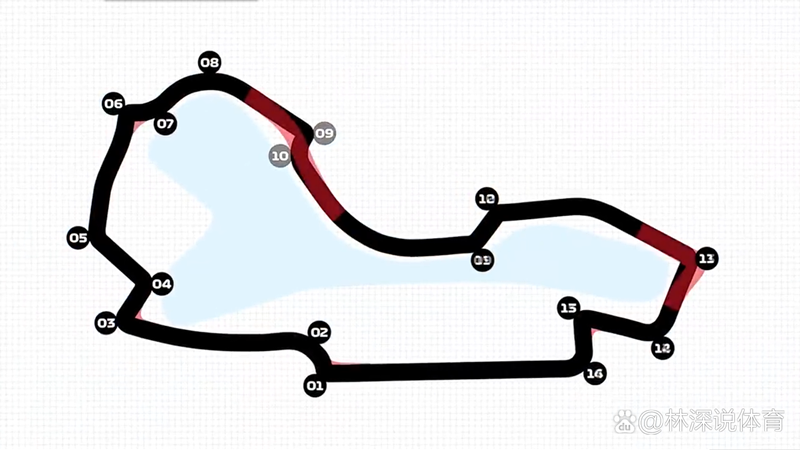 澳大利亚阿尔伯特赛道布局修改图。