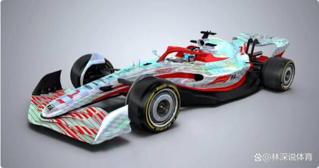 F1官方给出的2022赛季模型车。