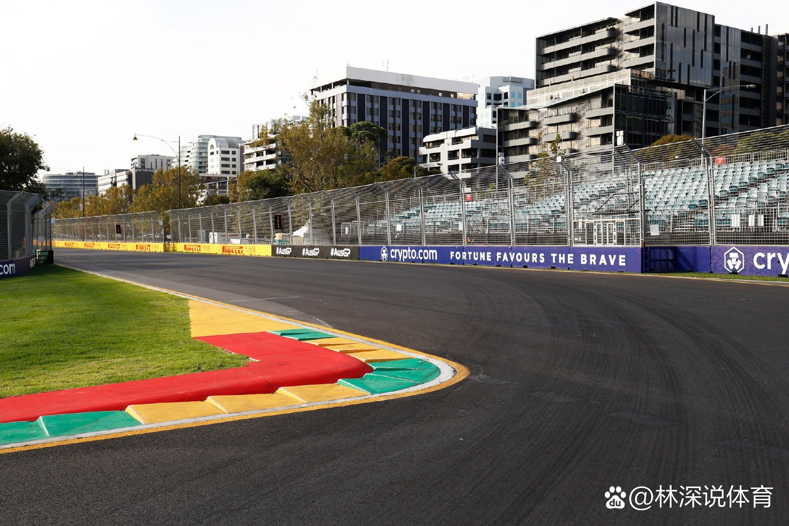 澳大利亚大奖赛赛道风光。