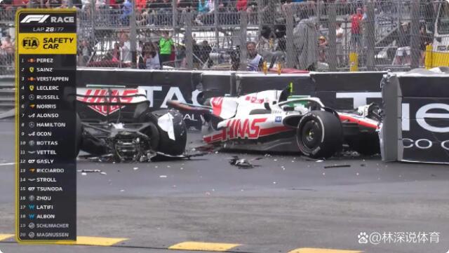 米克·舒马赫的严重事故，使得比赛重启。