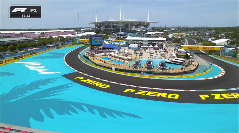 迈阿密F1大奖赛一练即将开始。