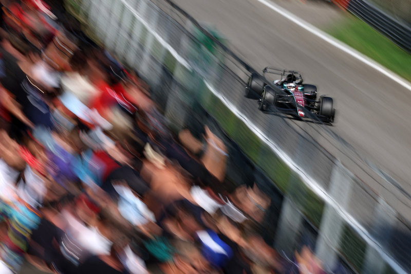阿尔法罗密欧F1车队更改了档位设置。 阿尔法罗密欧F1车队更改了档位设置。
