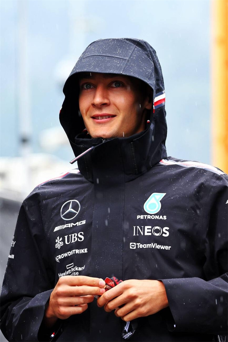 第七位、梅赛德斯F1车队车手乔治·拉塞尔，综合评分：90.46分。