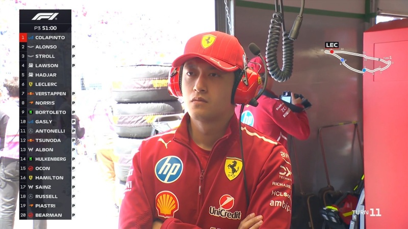 一、周冠宇在凯迪拉克F1车手席位竞争当中的天然优势不可忽视。