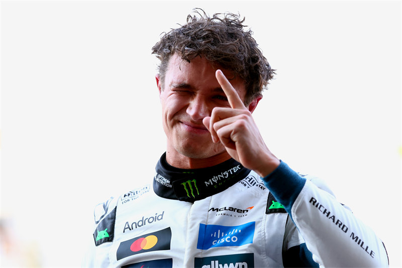 风云突变!迈凯伦两强竞争激烈,维斯塔潘或已退出争冠!插图2 二、诺里斯势头强劲,在争冠局面当中已经占据一定的优势!