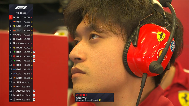 法拉利F1车队不准备续约汉密尔顿,若2026赛季结束退役,周冠宇会有机会吗?插图6 周冠宇的驾驶能力没有任何短板。