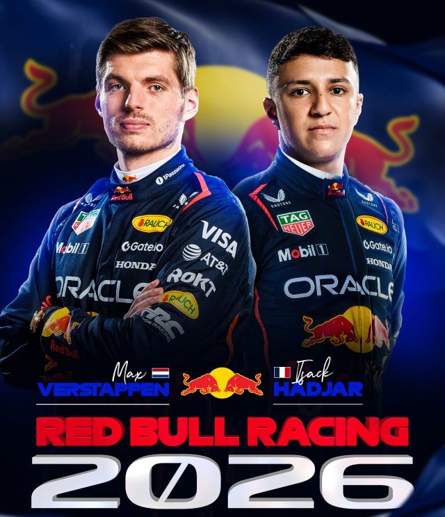 哈贾尔将会在未来加盟红牛F1车队。