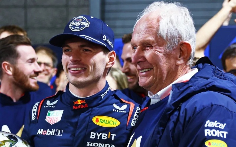 红牛F1车队终于摆脱了马尔科这个负担。 红牛F1车队终于摆脱了马尔科这个负担。